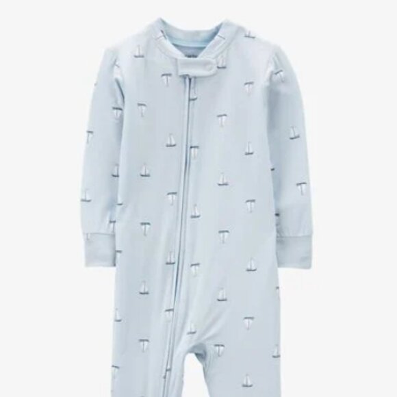 New with tags - Lot of 6 Pieces Carters PurelySoft Footie Pajamas Boys-18 months - Picture 6 of 13